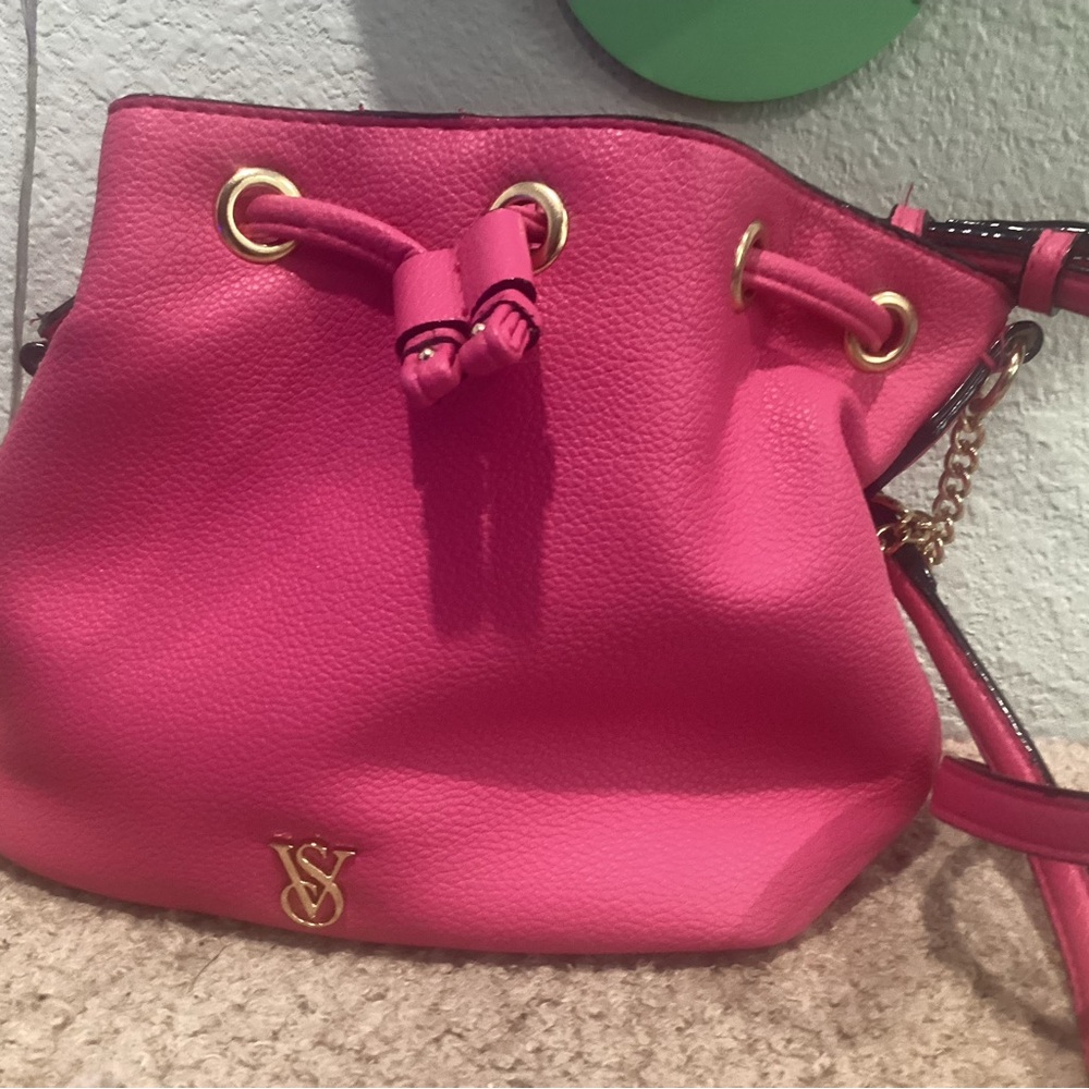 Victoria's Secret Vibrant Pink Hobo Bag. NEW!